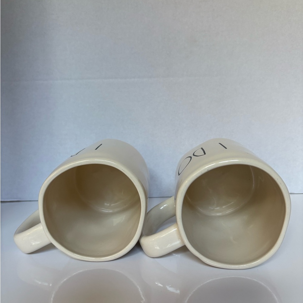 Rae Dunn “I DO” Mug Set – Artisan Collection by Magenta, Wedding Couple Gift - Picture 3 of 4